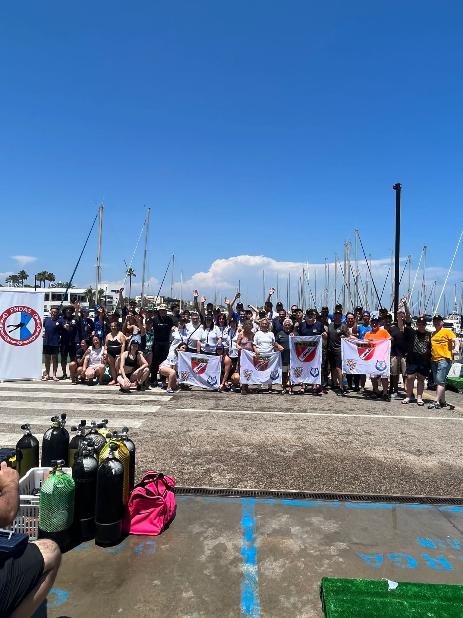 Bautizo de buceo adaptado en Valencia